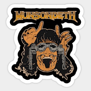 Munsondeth Sticker